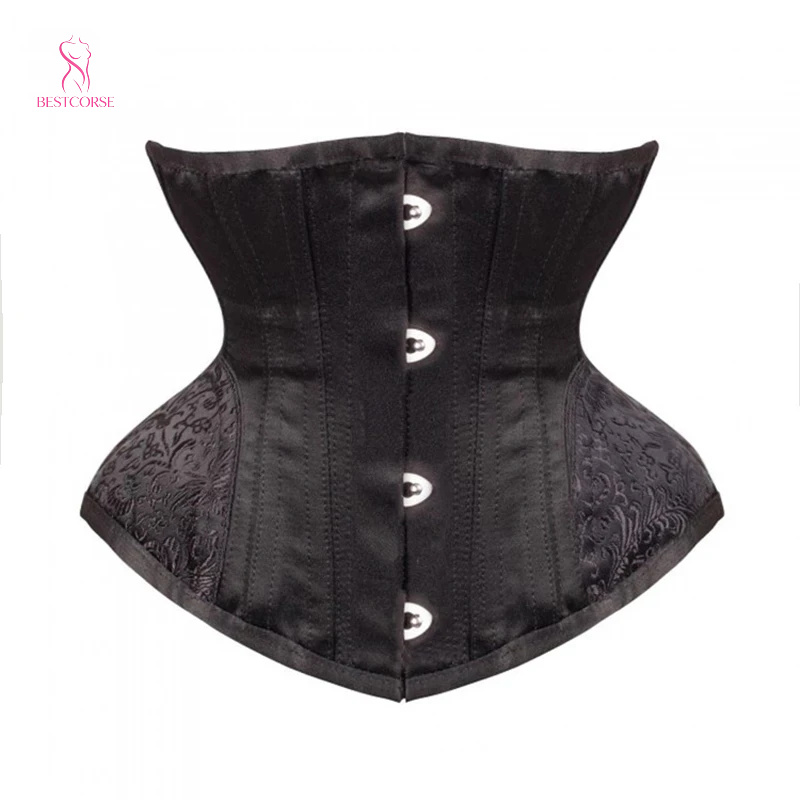 Boning Corset Steel - XXS 사이즈 모래시계형 짧은 토르소 고딕