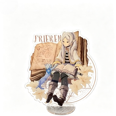 프리렌: 비욘드 저니 엔드 아크릴 스탠디 귀여운 데스크 - Frieren Cosplay Prop 리뷰 및 가격