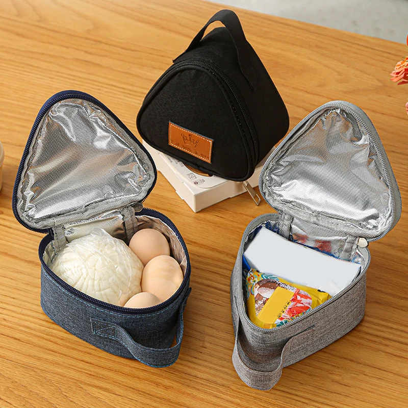 새로운 삼각형 보온 도시락 가방 미니 포일 학생용 밥주 - Thermoplastic Pellet 리뷰 및 가격